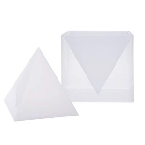 Large 3D PYRAMID SIlICONE MOLD- 2 pieces