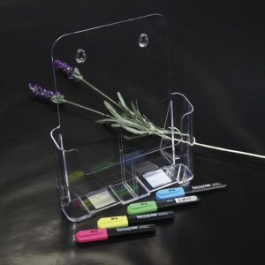 CFM ACRYLIC LEAFLET HOLDER 1TIER