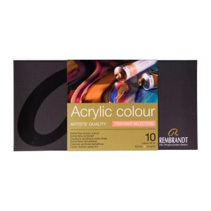 REMBRANDT Acrylic colour portrait set 10 x 40 ml