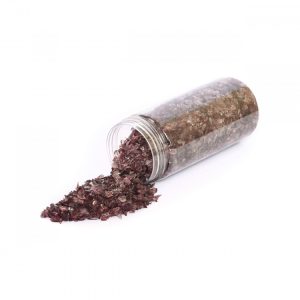 CRUSHED GLASS CHIPS 600G PURPLE 3-6MM