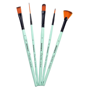 ISOMARS Canva Paint Brush - MIX Set of 5