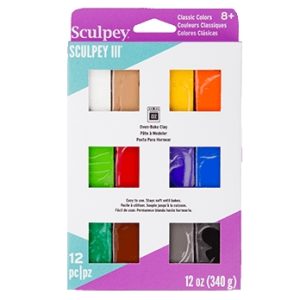 Sculpey III® 12 piece Classic Colors Multi-pack