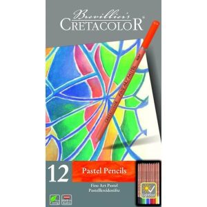 CRETACOLOR PASTEL PENCIL SET 12 COLORS