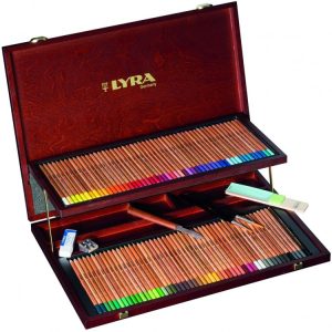 LYRA PROFESSIONAL REMBRANDT AQUARELL PENCIL WOODEN BOX