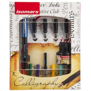 ISOMARS CALLIGRAPHY PEN SET - ENGLISH