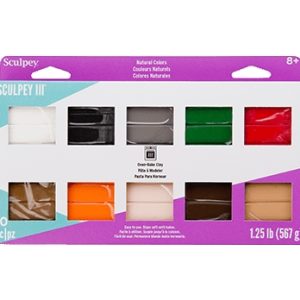 Sculpey III® 10 Piece Naturals Multi-pack