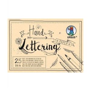 URSUS® Hand Lettering Paper Pad 210gsm Cream 25sheet
