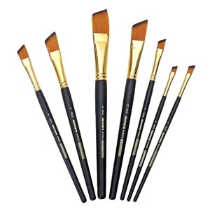 ISOMARS Artist Brush ANGULAR Set Of 7
