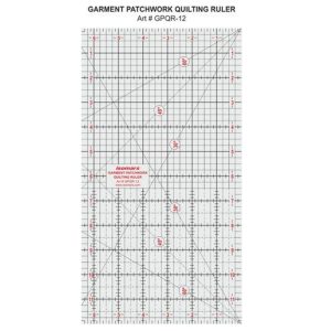 ISOMARS Garment Patchwork Quilting Ruler
