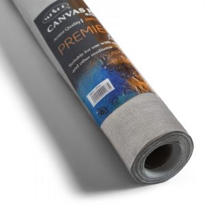 MESCO LINEN UNPRIMED CANVAS ROLL 2.10x5mtr 400gsm