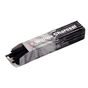TALENS WILLOW THIN CHARCOAL 3-4MM 30 STICKS SET