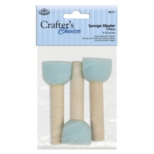 ROYAL & LANGNICKEL® Crafter's Choice™ 3pc 1.25" Sponge Stippler Set