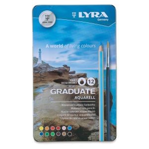 LYRA GRADUATE AQUARELL PENCILS 12 PCS SET