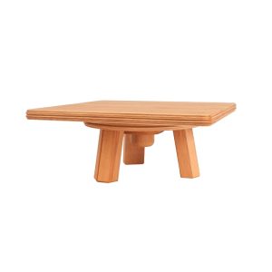 MABEF DIFFERENT ARTICLE WOODEN SCULPTURE TABLE TRESTLE