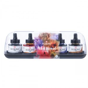 ECOLINE WATERCOLOUR INK ADDITIONAL SET 5 x 30 ml