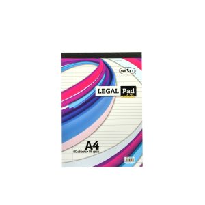 MESCO LEGAL PAD A5 & A4 , WHITE & YELLOW .