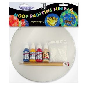 JACQUARD SILK HOOP PAINTING KIT 10PCS/SET