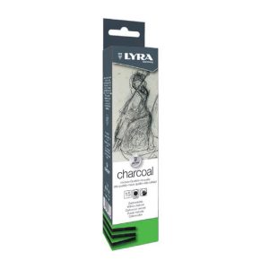LYRA WILLOW CHARCOAL 3-4MM 15PCS SET (THIN)