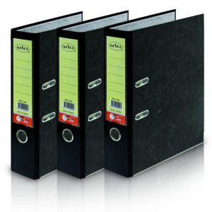 MESCO MARBLED LEVER ARCH FILE F/S BROAD