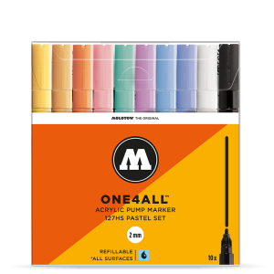 MOLOTOW ONE4ALL ACRYLIC MARKER 127HS PASTEL-SET