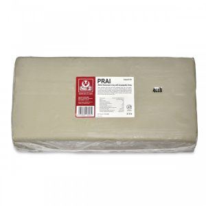 Sio-2 PRAI White Stoneware Clay with Impalpable Grog 12.5kg