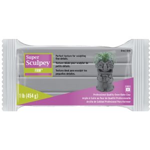 Super Sculpey® Firm 1 lb (454g) Gray
