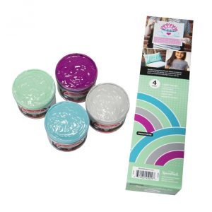 Speedball® Energy Surge Fabric Screen Printing Ink Set- 4, 4oz Jars