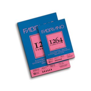 Fabriano 1264 Bristol PAD 200gsm 50Sheets.