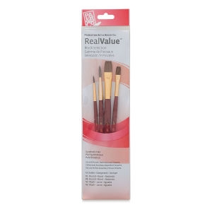 PRINCETON REAL VALUE BRUSH SET OF 4