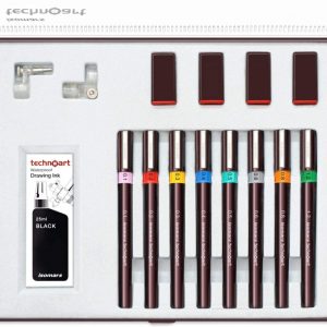 ISOMARS Technoart Technical Drawing Pen SET OF 8