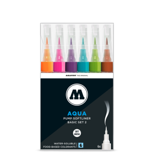 molotow AQUA INK PUMP SOFTLINER BASIC-SET 2