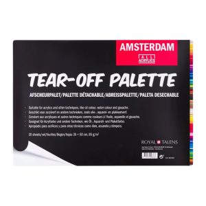 Amsterdam Tear-off palette 35x50cm - 30 Sheets