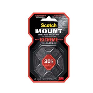 3M Scotch® Outdoor Double-Sided Mounting Tape, Gray