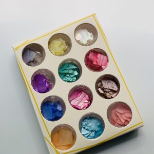 SHELL FLAKES 12 COLOURS- Creative Effects Set