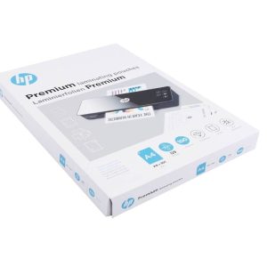 HP Premium laminating pouches, A4, 125mic.
