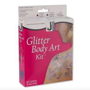 JACQUARD GLITTER BODY ART KIT