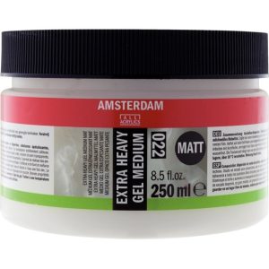 AMSTERDAM EXTRA HEAVY GEL MEDIUM MATT 022 JAR