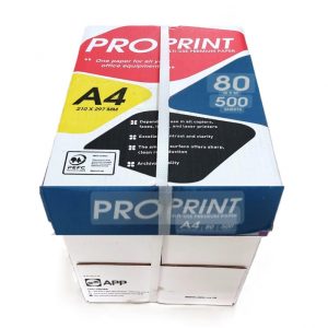 PRO PRINT MULTICOPY PAPER A4 80gsm.