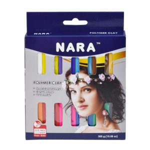 NARA POLYMER CLAY 25g.X12 COLORS SET (Starter Pack)