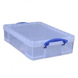 REALLY USEFUL STORAGE BOX CLEAR 33 LITRE