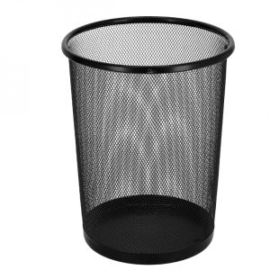 MESCO Mesh Dust Bin (29.5*34.5cm) Black/Silver