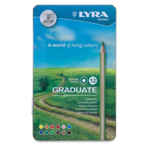 LYRA GRADUATE COLOUR PENCIL 12 PCS SET