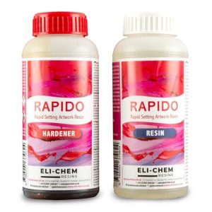 ELI-CHEM RAPIDO INSTANT SETTING ART RESIN 500G KIT