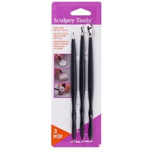 SCULPEY DUAL END DETAIL TOOLS 3PCS