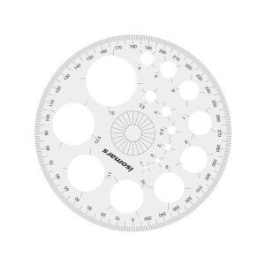 ISOMARS Pro Circle Protractor 360 degree