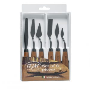 RGM EXCELLENCE LINE PALETTE KNIVES/6PCS