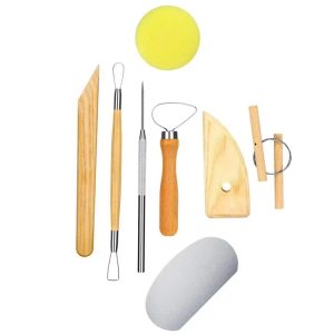 MESCO Complete Pottery Tool Kit (8Pcs)
