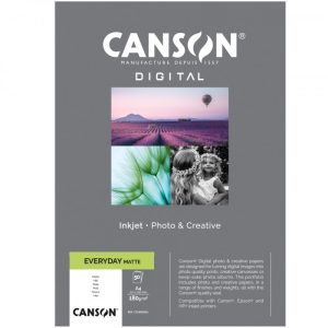 CANSON® A4 Photo & Creative Photo Paper Digital Everyday Matt 180gsm 50Sheets.