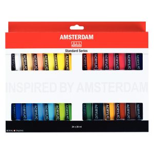 AMSTERDAM ACRYLIC Standard Series Acrylics 24 x 20ml Set