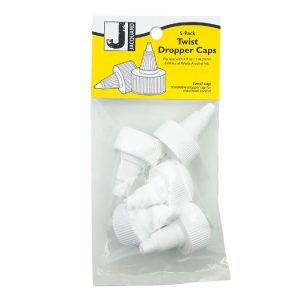JACQUARD TWIST DROPPER CAPS 5PCS/SET